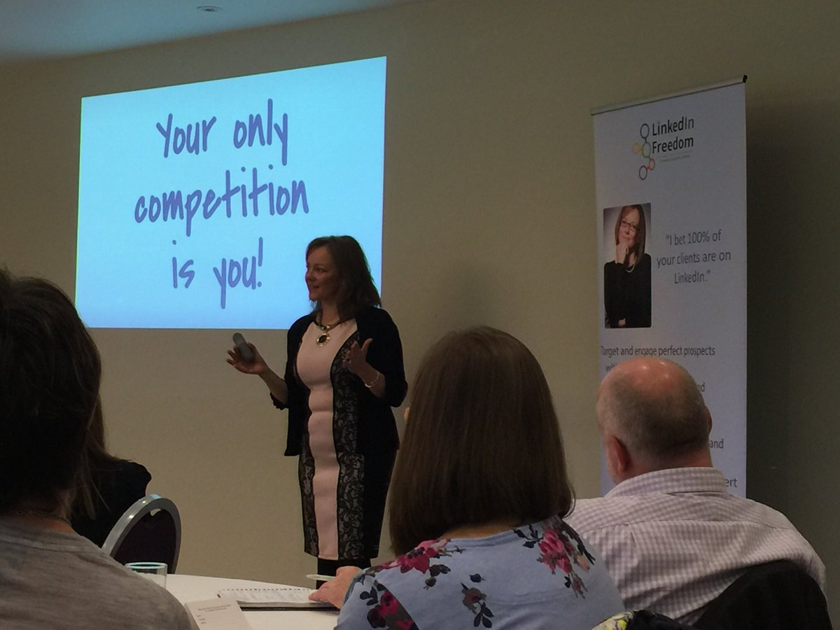 AbleGrowth's tweet photo. Great seminar from @JillChitty ‘your only competition is you’ great advice! 50 people learning, amazing generosity. https://t.co/ghhDsBJyw4