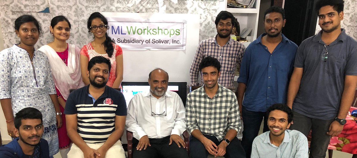 ML_Workshops's tweet image. @machinelearnbot First ever Machine Learning Workshop in Visakhapatnam, India.
#MLWorkshops.