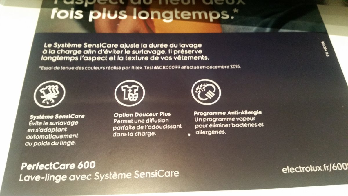TestezTout's tweet photo. #reviewclub #testproduit
#SensitiveCare @Electrolux machine a laver recue ce matin! Premiers tests de differents cycles! https://t.co/GbB0EsTHgj