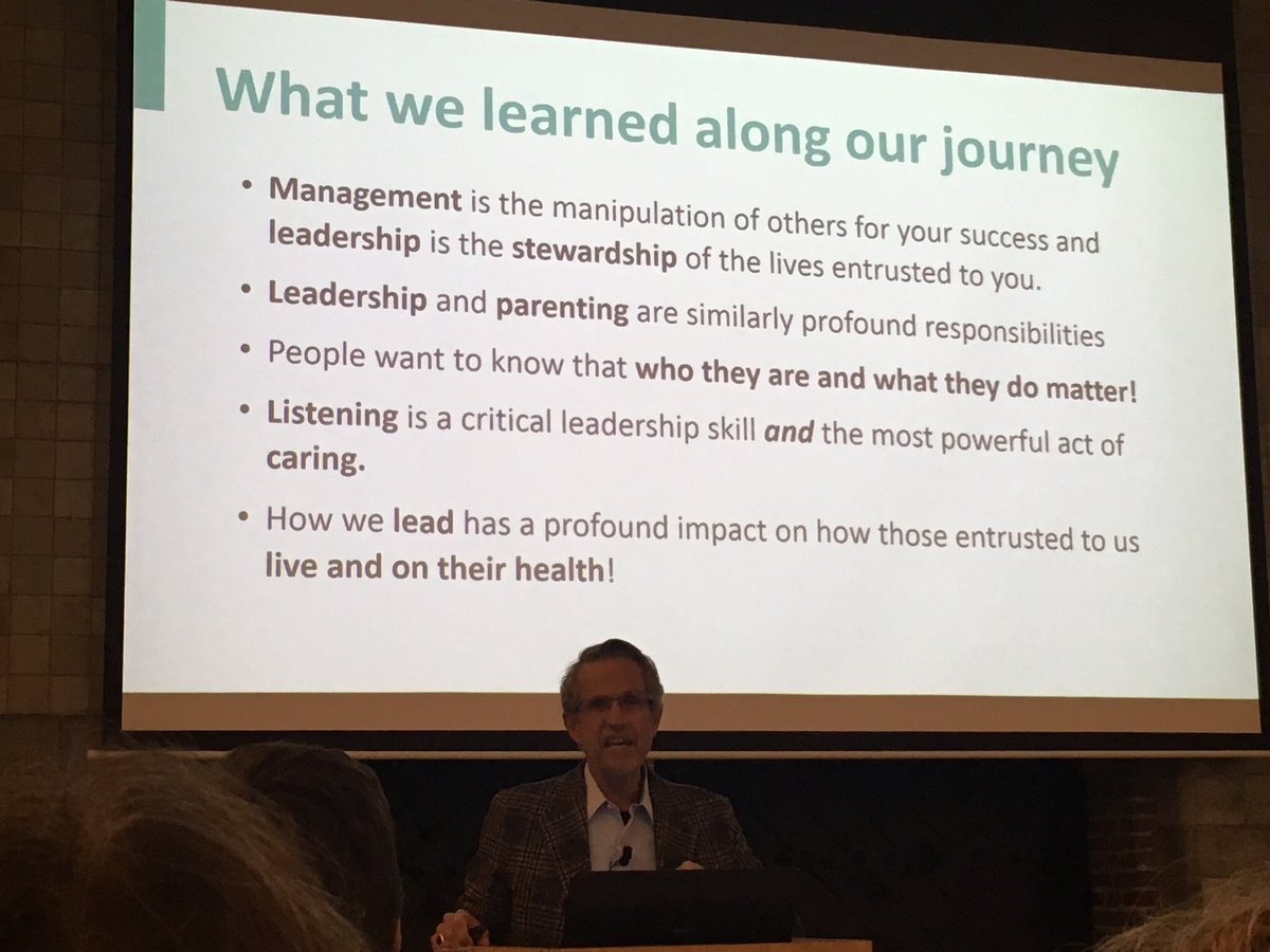 Valuable lessons from bob chapman @Opleidingskunde