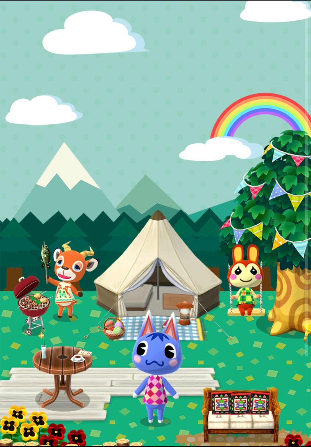 N I Music やっと壁紙コンプできたー ポケ森 ポケ森開運アイテム ポケ森壁紙 T Co Eqsjf0haph Twitter