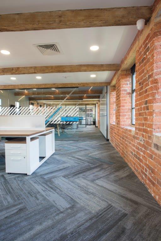 MillikenEurope's tweet photo. We love what .@aci_richard  has done with their own offices featuring #millikeneurope carpet. What an inspiring place to work!  #inspiredworkspaces #colourcompositions #arcticsurvey #clerkenwell #nordicstories #office #office #design #interiordesign #flooring #planks #texture https://t.co/aYvZKu3ts1
