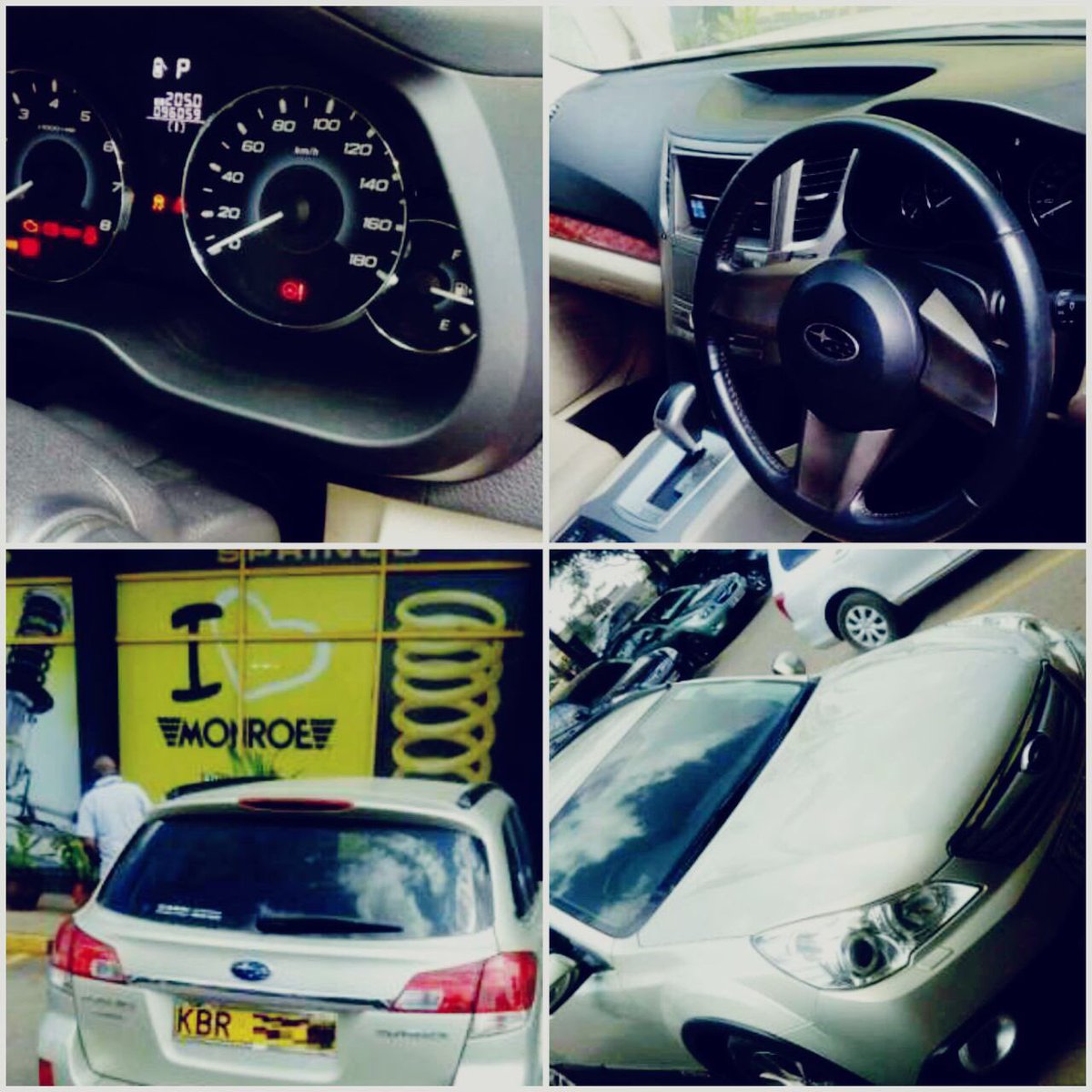 JoeWMuchiri's tweet photo. My pal is selling his 2010 Subaru Outback 3.6L clean local from Subaru Kenya. Asking 2.3M ONO he’s the 1st owner the original mileage, service records are available call hi on 📲 0703115737 RT the New owner could be on your TL 🙏🏾🙏🏾 https://t.co/8CwlewKunX