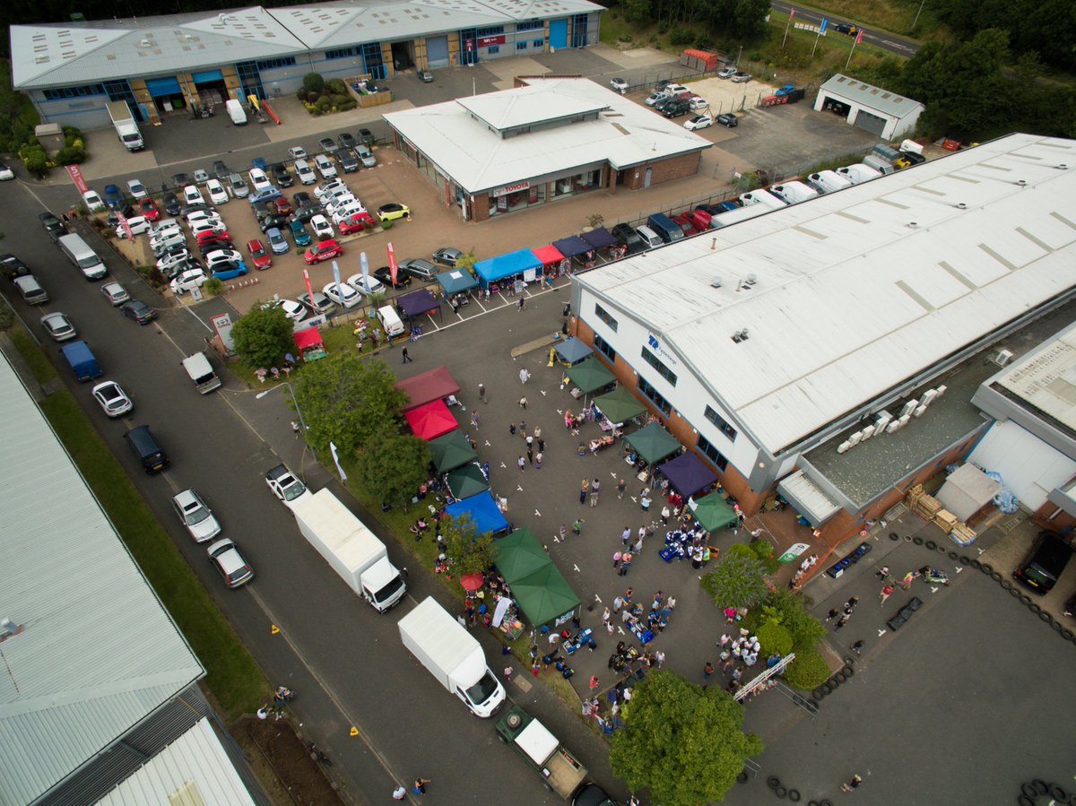 Did you know in 2016 we had a drone filming the event from above?