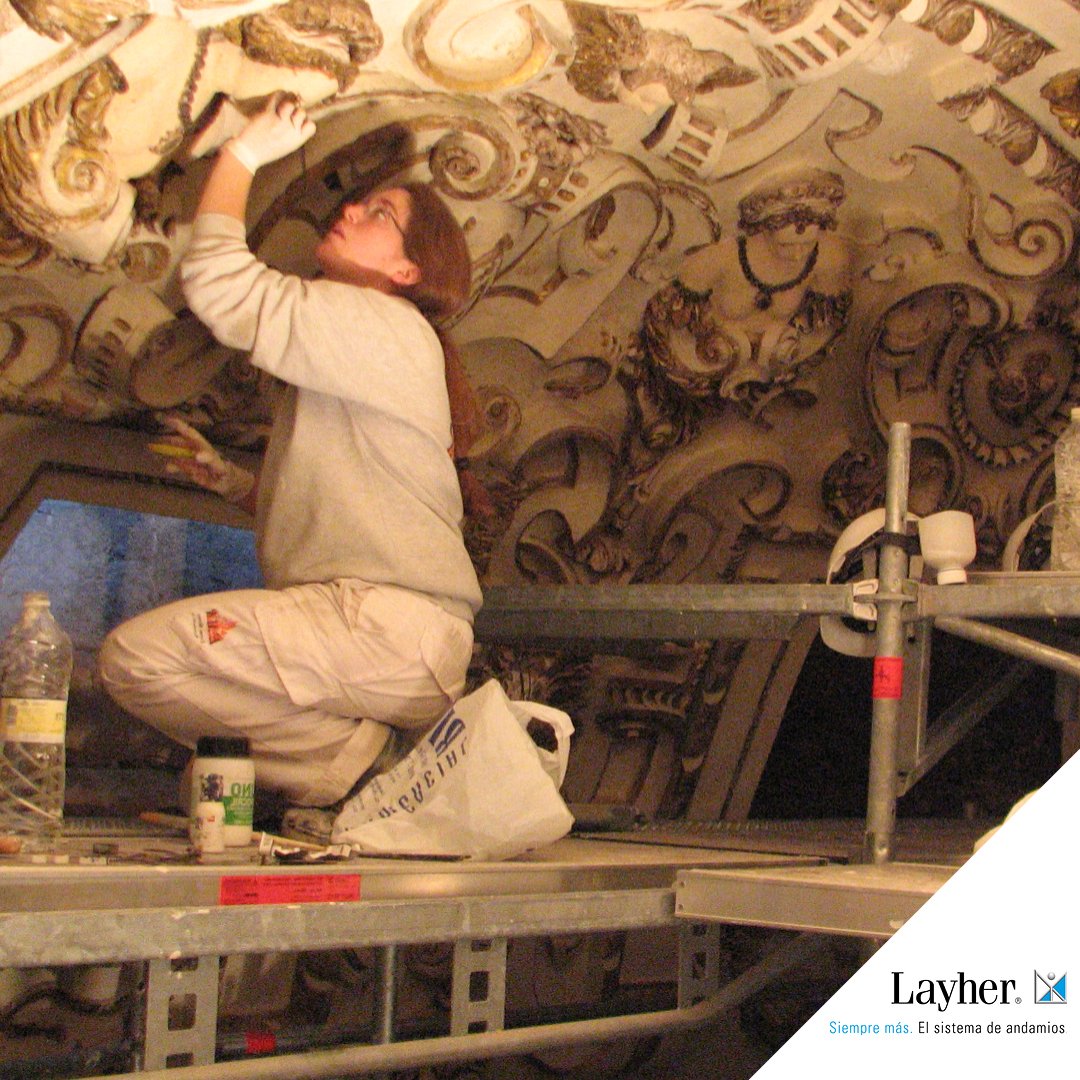 andamioslayher's tweet photo. Los andamios Layher son una herramienta de gran ayuda en la restauración y rehabilitación #layher #andamios #herramientas #plataforma #rehabilitacion #restauracion https://t.co/4DwaKD2zVE