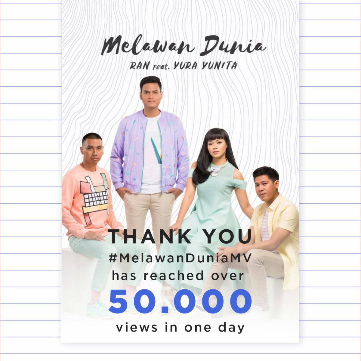 RANforyourlife's tweet photo. Mari kita sama-sama doakan yang terbaik untuk #LudiDanRatih.

Buat yang belum nonton silahkan klik: https://t.co/TqiZcxHwXk

#MelawanDuniaMV https://t.co/QOqgrG4GQK