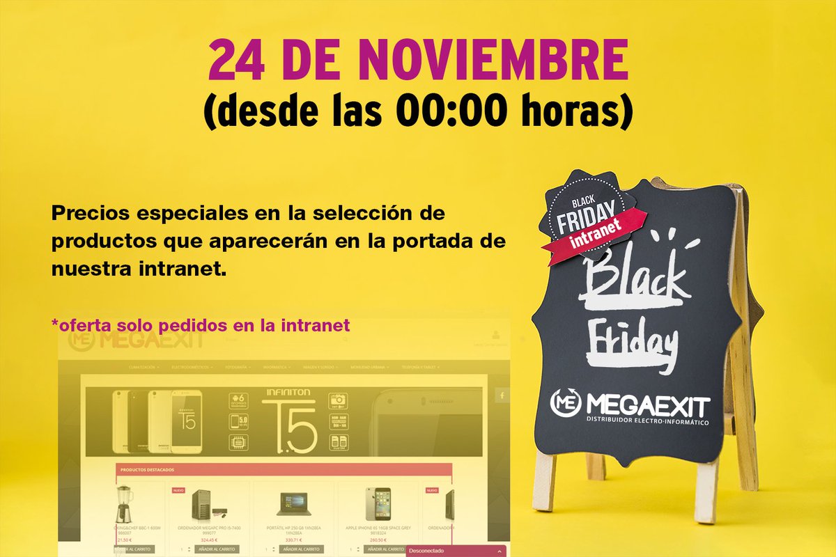 MegaExitWeB's tweet photo. ¿No usas nuestra Intranet?, tu te lo pierdes!! #FelizMartes #BlackFriday https://t.co/hSSkLzDK9N