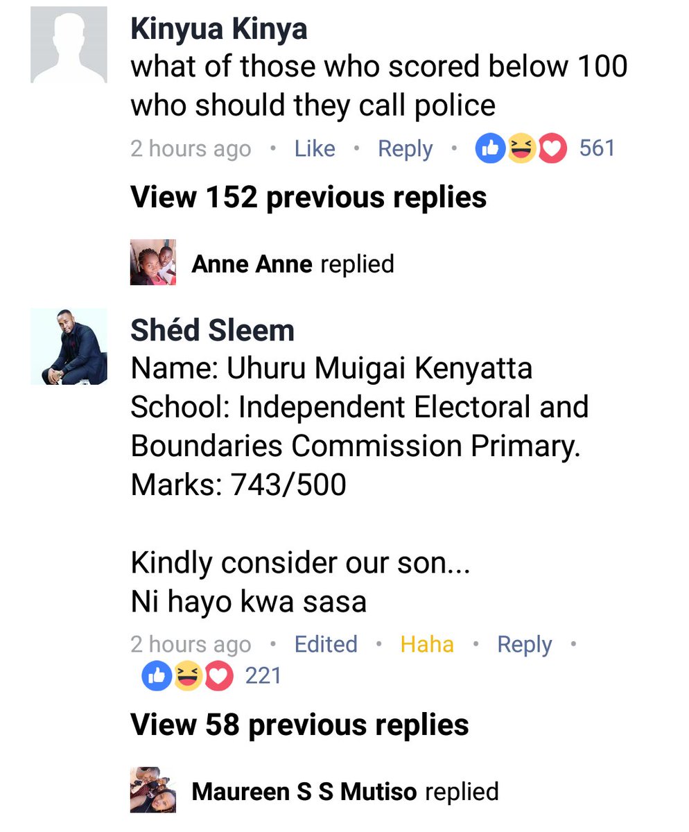 When will Kenyans ever learn to have some chills 😅😅😅😅 #KCPEResults #KCPE2017 #KCPE2017Results