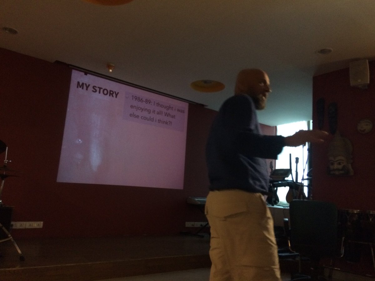 RADdesignstudio's tweet photo. Glimpses of our recently concluded #Deconstruct session featuring Vishwas Parchure, facilitator of Experience Leadership Institute #ExperientialEducation https://t.co/vr2R2Bp7Rf