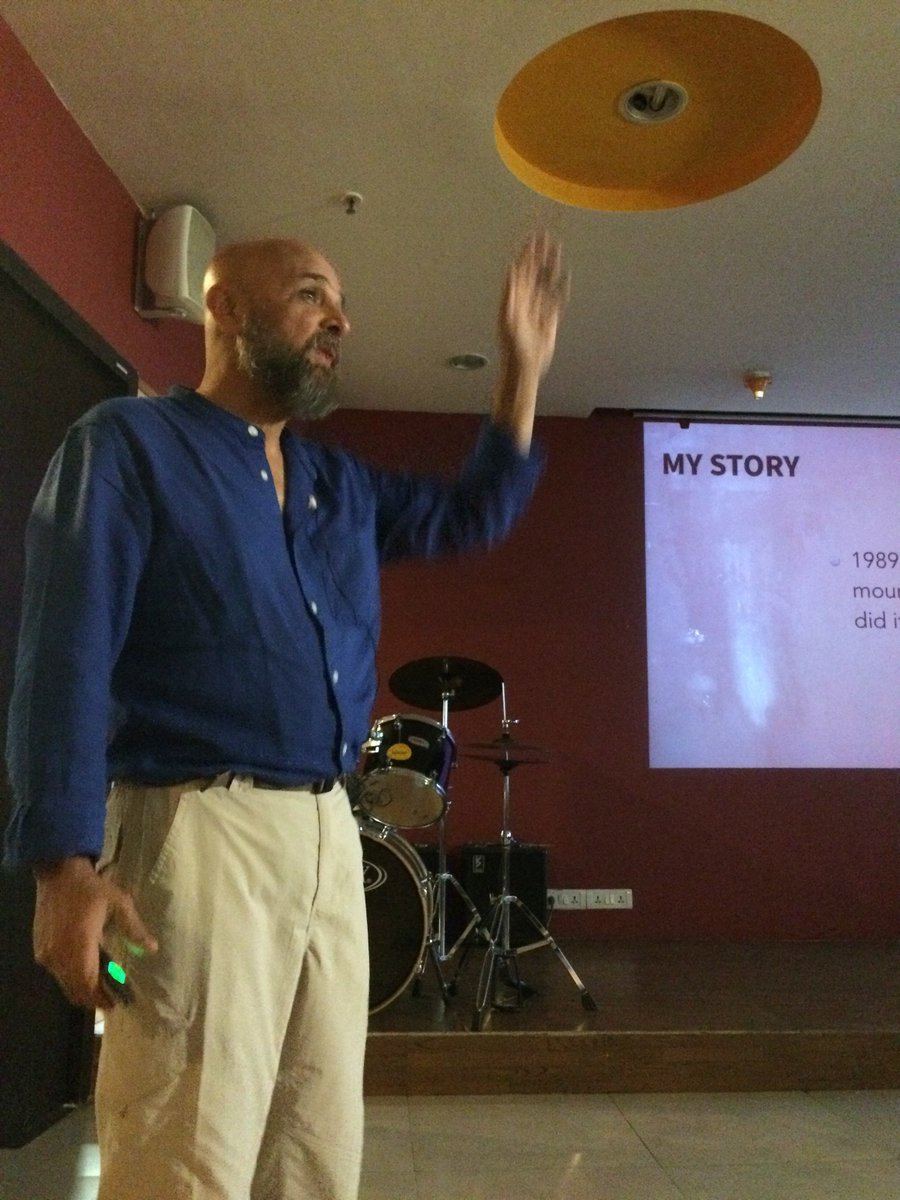 RADdesignstudio's tweet photo. Glimpses of our recently concluded #Deconstruct session featuring Vishwas Parchure, facilitator of Experience Leadership Institute #ExperientialEducation https://t.co/vr2R2Bp7Rf