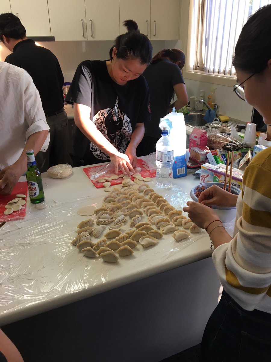 AusBreeders's tweet photo. Dumplings for days! #TBAInterns https://t.co/ML4jI6S43j