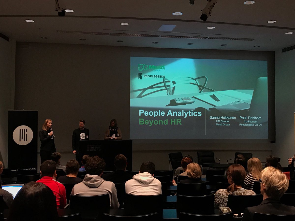 HanneLehtovuori's tweet photo. Solving business problems by using Exploratory analysis of data  #PeopleAnalytics @mustijamirri #pplgeeks @extemporea @IBMWatson https://t.co/IBwpSOSA61