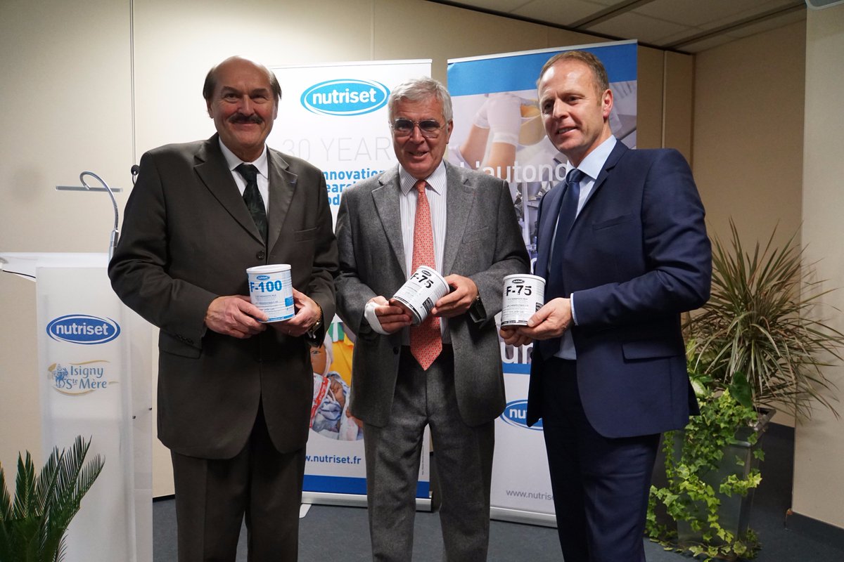 Nutriset_Fr's tweet photo. Partenariat 100% normand avec @IsignySteMere pour produire les laits thérapeutiques F-75 et F-100 à destination des programmes humanitaires #fightagainstmalnutrition https://t.co/gCqvO7Vbj4 https://t.co/686gk0P5BS