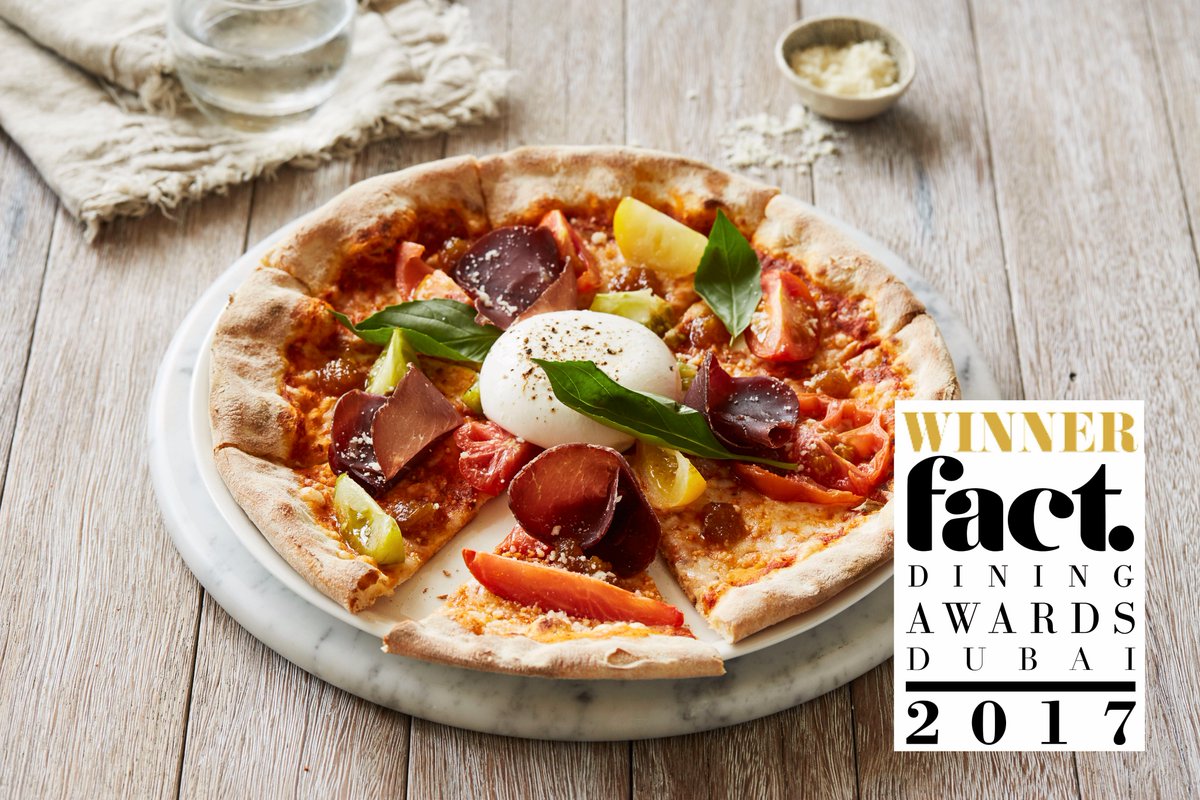 CarlucciosME's tweet photo. We are WINNERS! Last night, we won Dubai's Favorite Family-Friendly Restuarant at the Fact Magazine Dining Awards! We hope you will be celebrating with us today! https://t.co/EgPd2sHz0T