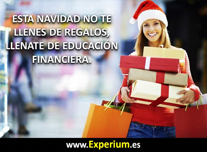 experiummarkets's tweet image. El mejor regalo que se puede hacer cualquier persona es en su propia educación, esta en aprender aquellas cosas que le hacen falta para prosperar.  PROMOCIÓN DE NAVIDAD de Experium.es.  + información →→→→ experium.es