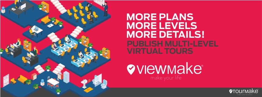 Tour_Make's tweet photo. PUBLISH MULTI-LEVEL VIRTUAL TOURS WITH TOURMAKE
Through a new panel updating, #Viewmake enables the levels creation and to assign them to 360° photos uploaded in your project. Try it now! -> https://t.co/0yABndojtK https://t.co/PvGLQysSqZ