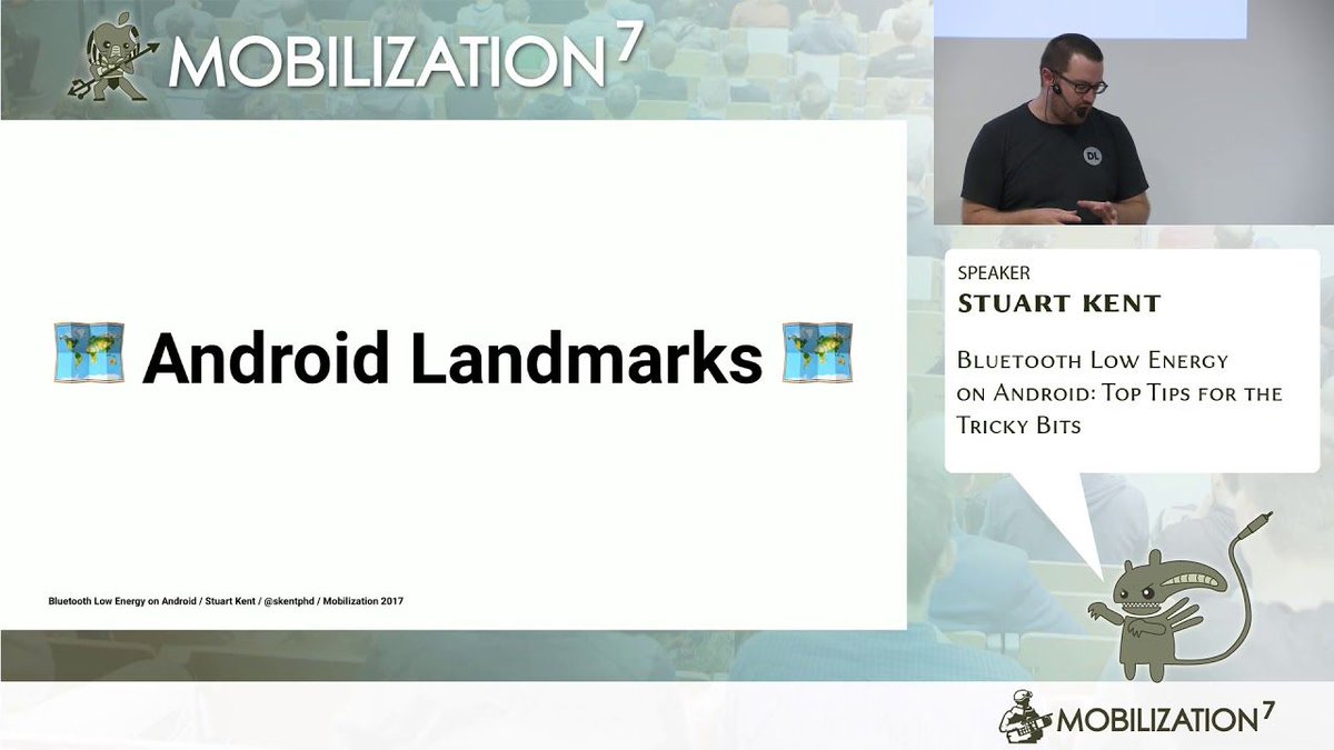 mobilizationpl's tweet photo. Comprehensive guide to Bluetooth Low Energy (on Android) by @skentphd - 
https://t.co/w1r479xzXb #mobilization2017 https://t.co/9ZLpTX4vhQ