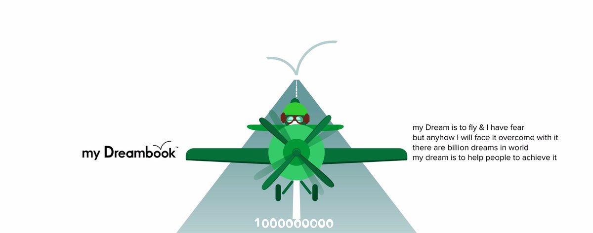MayankKoradia's tweet photo. my Dream is to fly &amp; I have fear
but anyhow I will face it overcome with it
there are billion dreams in world
my dream is to help people to achieve it..
Dream of 1,000,000,000 dreamers and 1st Investment
with @my_Dreambook 

#myDreambook #fly  #1billiondreamers https://t.co/ohizbRgVdD
