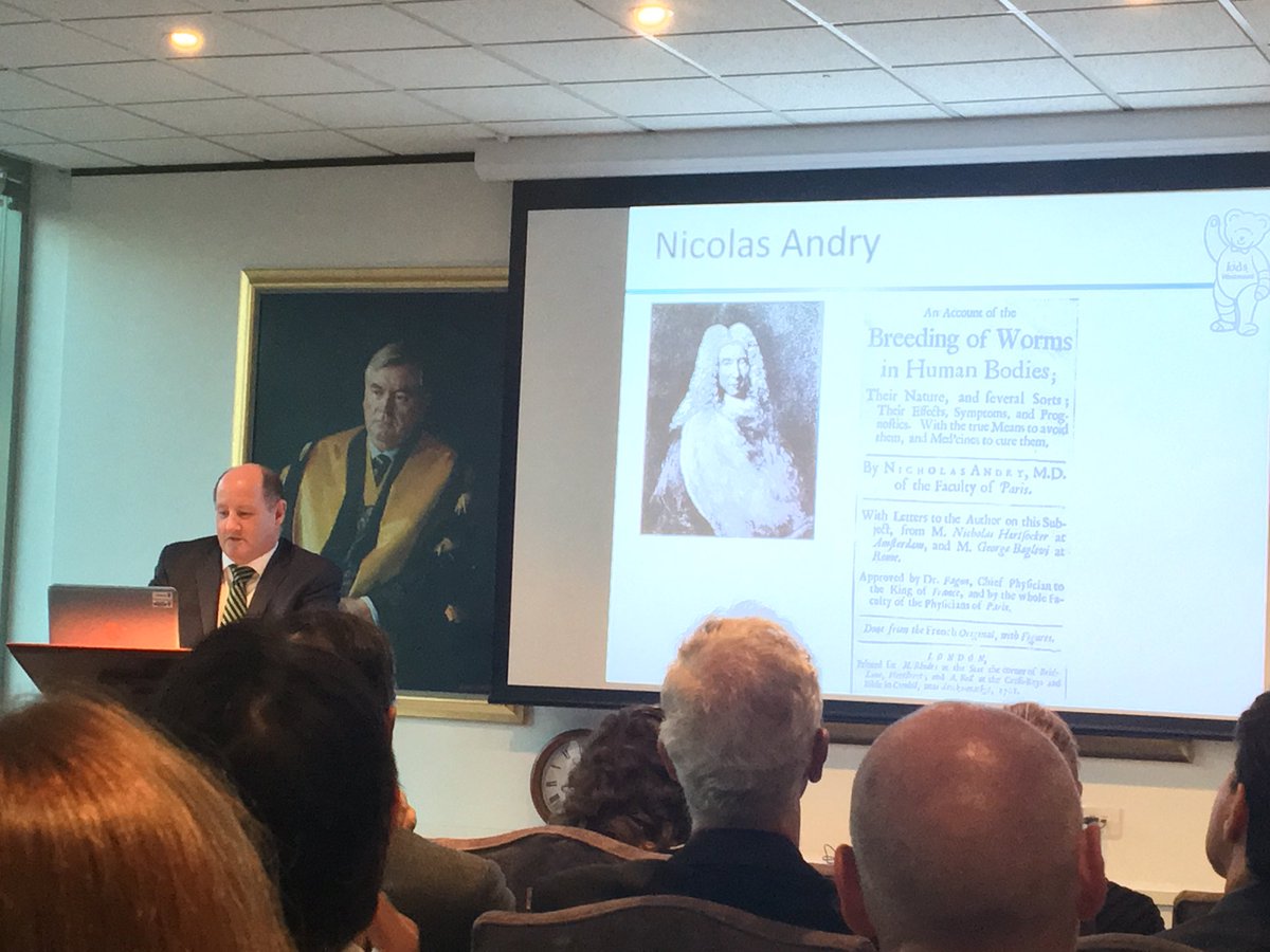 PeckyDeSilva's tweet photo. Professor David Little presents the Graham Coupland lecture at NSW @RACSurgeons on Scientific research and treatment of Paediatric Orthopaedic conditions. Entertaining and engaging speaker! #recognitionevening https://t.co/Ns4UgXvLMO