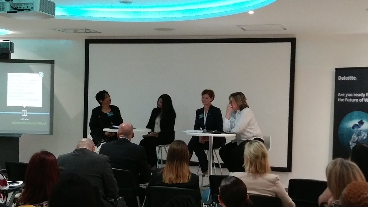 TarynG's tweet photo. The workplace is changing... Leaders are finding it difficult to navigate. So our powerhouse panel is going to move this discussion forward to "what does it mean?" #DeloitteFutureofWork @DeloitteSA https://t.co/ZO8QvbkU18