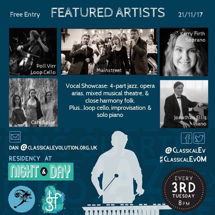 nightanddaycafe's tweet photo. TONIGHT // FREE ENTRY > @ClassicalEv // 8pm // #ClassicalEvOM #GenreFluid // Looped percussion, classical cello, improv, EDM, trance + more https://t.co/LpbjInO5Ws