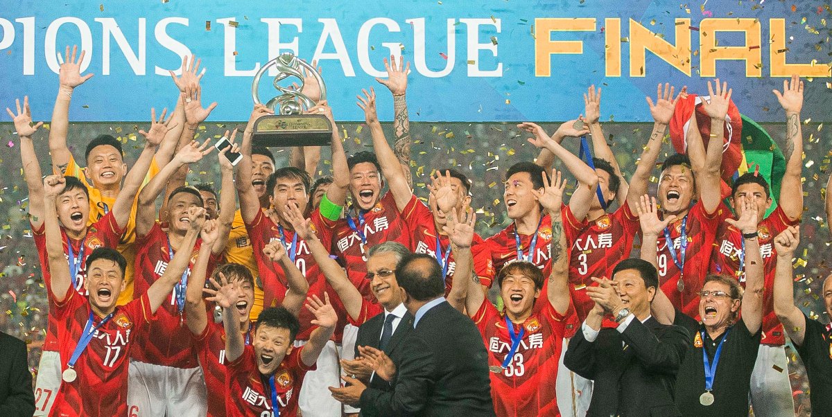Acl21 Onthisday Guangzhou Evergrande Defeated Al Ahli Uae In The Acl Final In 15 To Clinch Their Second Title In Three Years T Co Xcw8rwwtgi