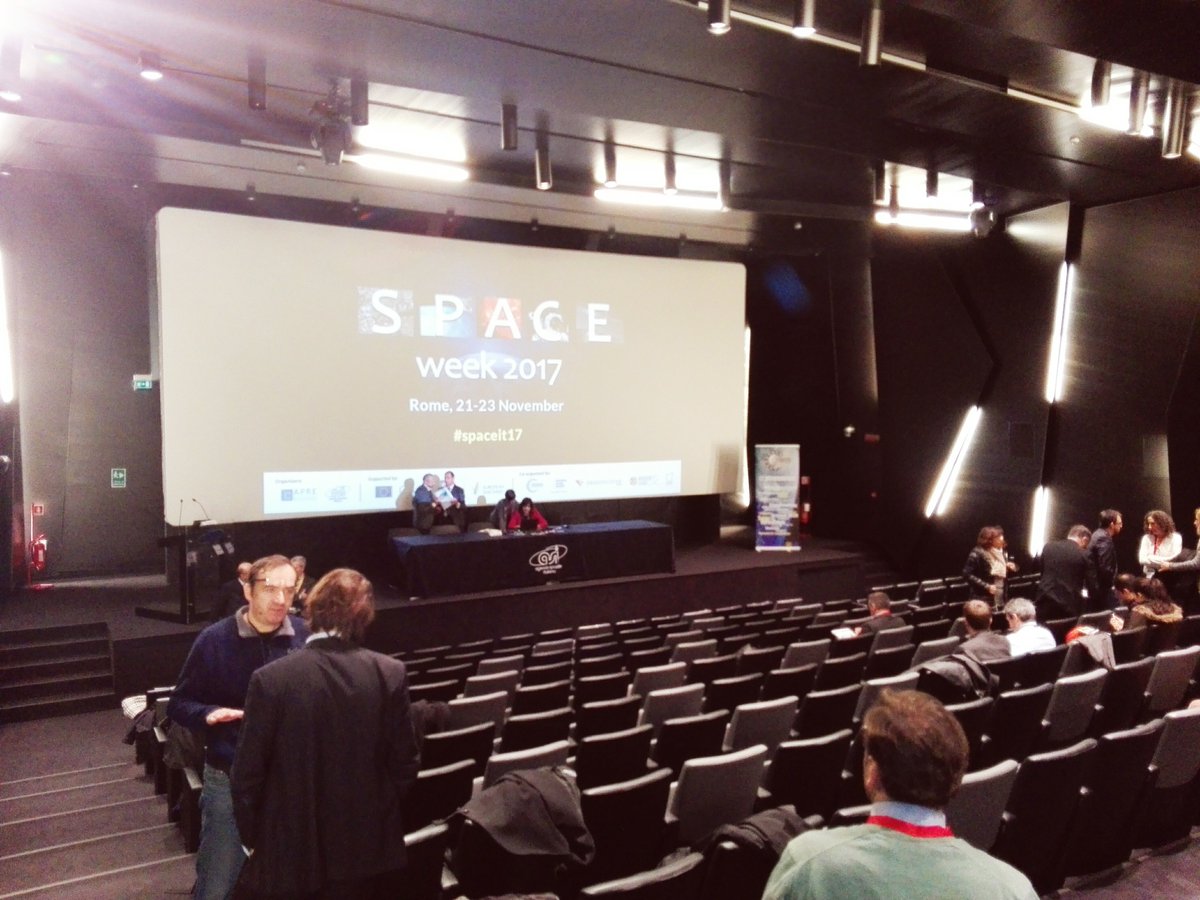 Getting ready for the Rome Space Week by <a href="/ASI_spazio/">Agenzia Spaziale ITA</a>! #spaceit2017