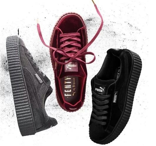 won94012988's tweet photo. Rihanna's Puma x Fenty Suede Creepers (3 Colors) $129.95 ( https://t.co/PwI35EKaIX ) https://t.co/mL47w3adTT