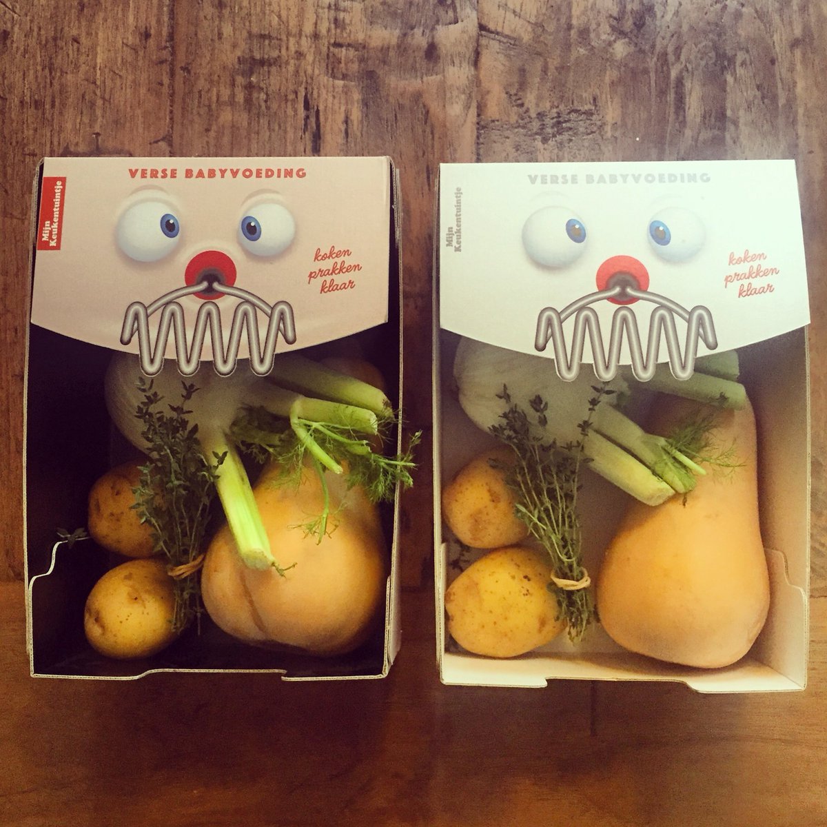 Verspakketten één van de beste (en blijvende) introducties van afgelopen jaren in #AGF. Zie #Prakje (verse Babyvoedingpakketten) er zo tussen liggen... #verscongres #IRi