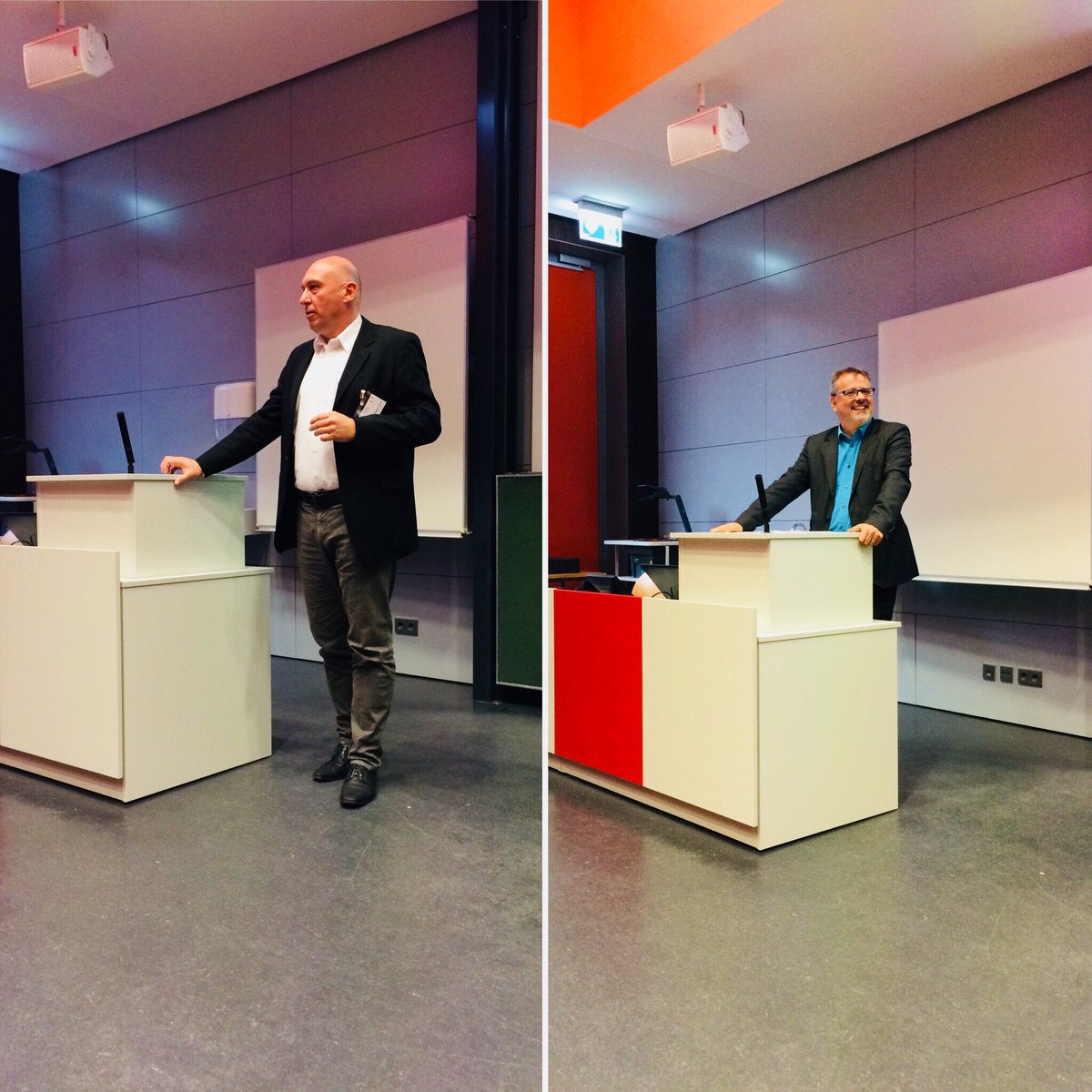 krosa1995's tweet photo. Sehr freundliche Worte zur Begrüßung von Prof. Dr. Thomas Cleff und Prof. Dr. Stephan Fischer #BusinessMeetsScience #hochschulepforzheim #hr https://t.co/Rl7Oi6mev1