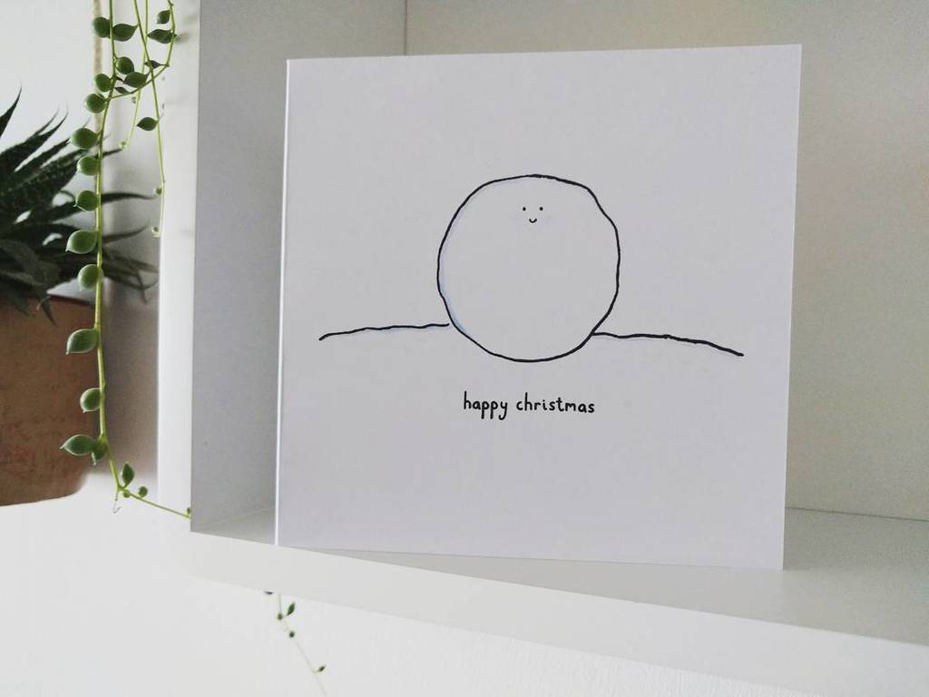 squigglers's tweet photo. I love him. ⚪ 💙

Giant Snowball card available to buy now on its own or as part of an assorted pack (5 or 10)

#squigglers 
#christmasbysquigglers 
#christmascards 
#christmas
#snowball
#handmade
#illustration 
#illustrator 
#drawing
#cartoon
#happyc… https://t.co/uZBUoC96nA https://t.co/dDAiXI73RR