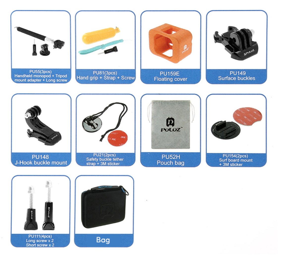 androidstoreIt's tweet image. Go Pro Accessory Kit
JUST €25,31
FREE SHIPPING
This #GoPro #AccessoryKit comes with a wide range of accessories for your sports action camera bit.ly/2iAbpa4