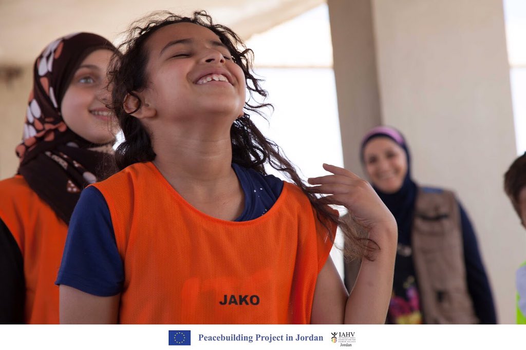 Leila is 1 child among 8000 vulnerable children in Jordan that IAHV provides trainings to. Our trainings teach children like Leila how to rediscover hope and inspire it in others. Leila now has hope for the future, aspires to become a teacher, and enjoys her role as peacebuilder.
