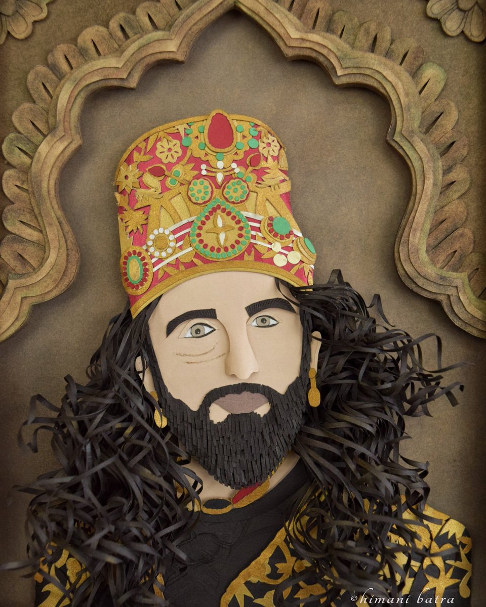 batra15himani's tweet photo. Recreated @FilmPadmavati poster featuring @RanveerOfficial as Sultan allaudin khilji using paper.
For more follow
https://t.co/5aEq80sA5A
https://t.co/wbUmru552F
#Padmavati #RanveerSingh #DeepikaPadukone #SanjayLeelaBhansali https://t.co/StjpJRSJza
