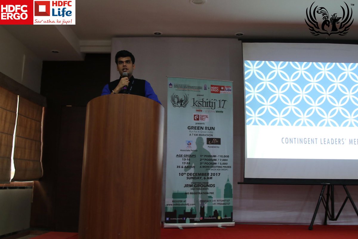 Mithibaikshitij's tweet photo. Breaking all past records, Kshitij'17's Contingent Leaders' meet was a grand success! 131 colleges including national colleges showed up at Santokba Hall on 18th November. We were overwhelmed by their response and hope to see you’ll on the D-days! Here's a glimpse of the meeting. https://t.co/Cv8EtiKL9c