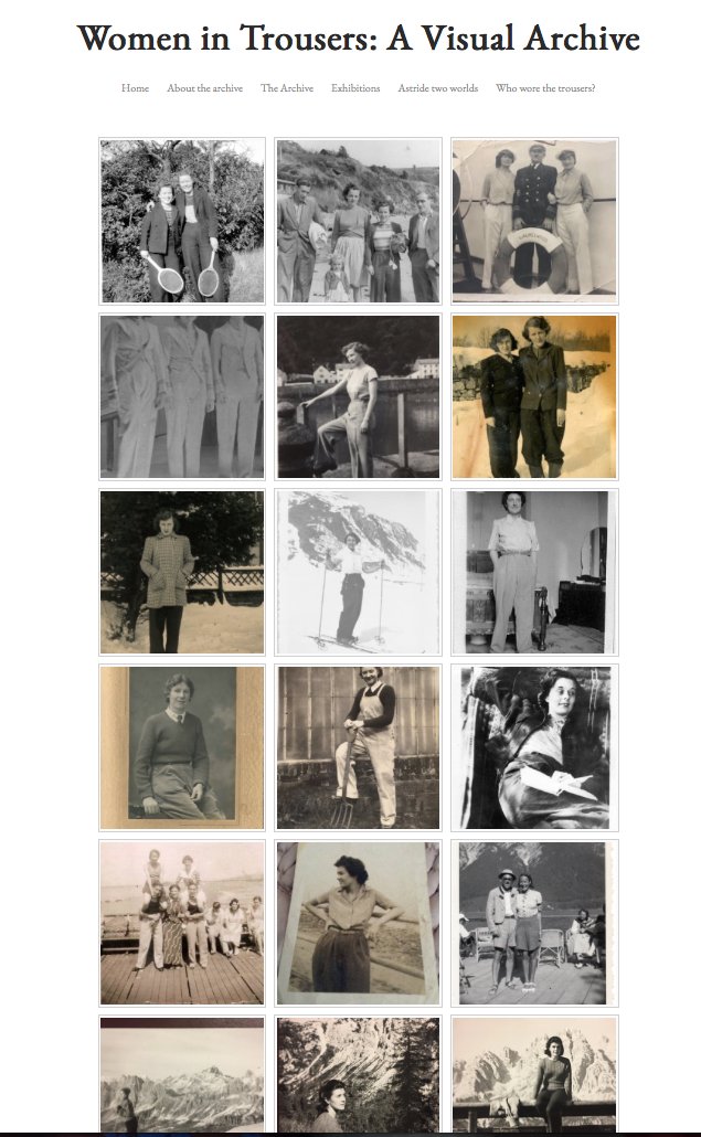 wearingtrousers's tweet photo. Contribute to the 'Who wore the trousers?' section of the Women in Trousers archive. Do you have a photograph to share or a story to tell? Please get in touch here or at wearingtrousers@cardiff.ac.uk @CUEngCommPhilos https://t.co/3iaJ5i0IEE
