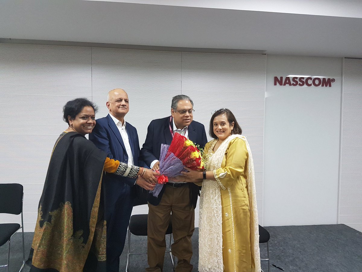 nasscom's tweet photo. We welcome @debjani_ghosh_ as President Designate to NASSCOM. Looking forward to reaching greater heights under her leadership. https://t.co/Cp2D9tPpy8