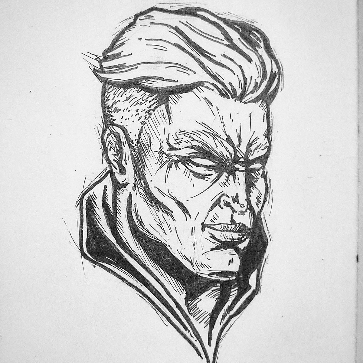 adrisketch's tweet image. #ink #tube #drawing#pencil #sketch #artwork #art #blackandwhite #tuesday #draw #portrait #pen #dark #drawingoftheday