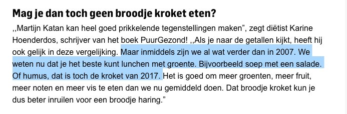 Wat blijkt nou! Humus is de kroket van 2017!