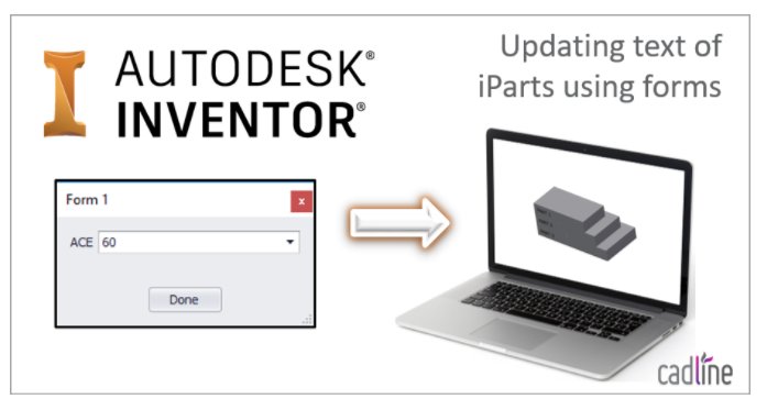 cadlinecomms's tweet photo. #Inventor - Updating text of #iParts using forms https://t.co/GGBg94jxLp #Autodesk #Adsk #Cadline https://t.co/rwgRhcE3yi