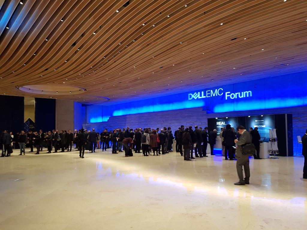 StephaneatDell's tweet photo. #DellEMC Forum Paris kicking off this morning at #LeLouvre. Looking forward to great discussions on our customers #ITtransformation strategy https://t.co/U1bWILoFs2
