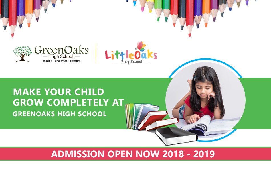 GreeenOaks's tweet photo. #Greenoaks believes that there is a brilliant child locked inside every #student and strives to bring out the potential from them with our student-friendly curriculum
#GreenOaksHighSchool #PlaySchool #PreSchoolsinECIL https://t.co/XaE5GDMweh