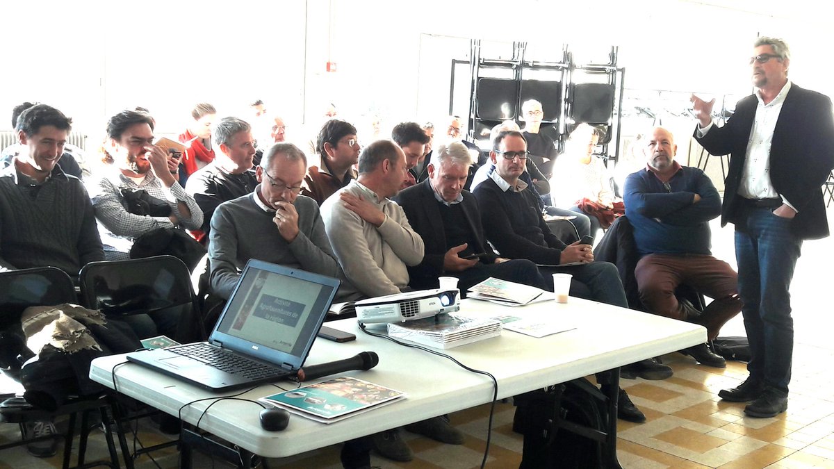 A l'Assemblée de Section  PROVENCE : pour la 2eme année, l'application des suivis culturaux préconisée par <a href="/ARTERRIS11/">ARTERRIS</a> porte ses fruits. @regionpaca <a href="/lacoopagricole/">La Coopération Agricole</a>