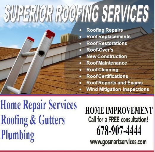 LockSmithTowing's tweet image. ROOFING SERVICES
    We Provide Top Quality Roofing Services
    ROOFING SERVICES ! ROOFING SERVICES !! ROOFING SERVICES !!!
    678-907-4444