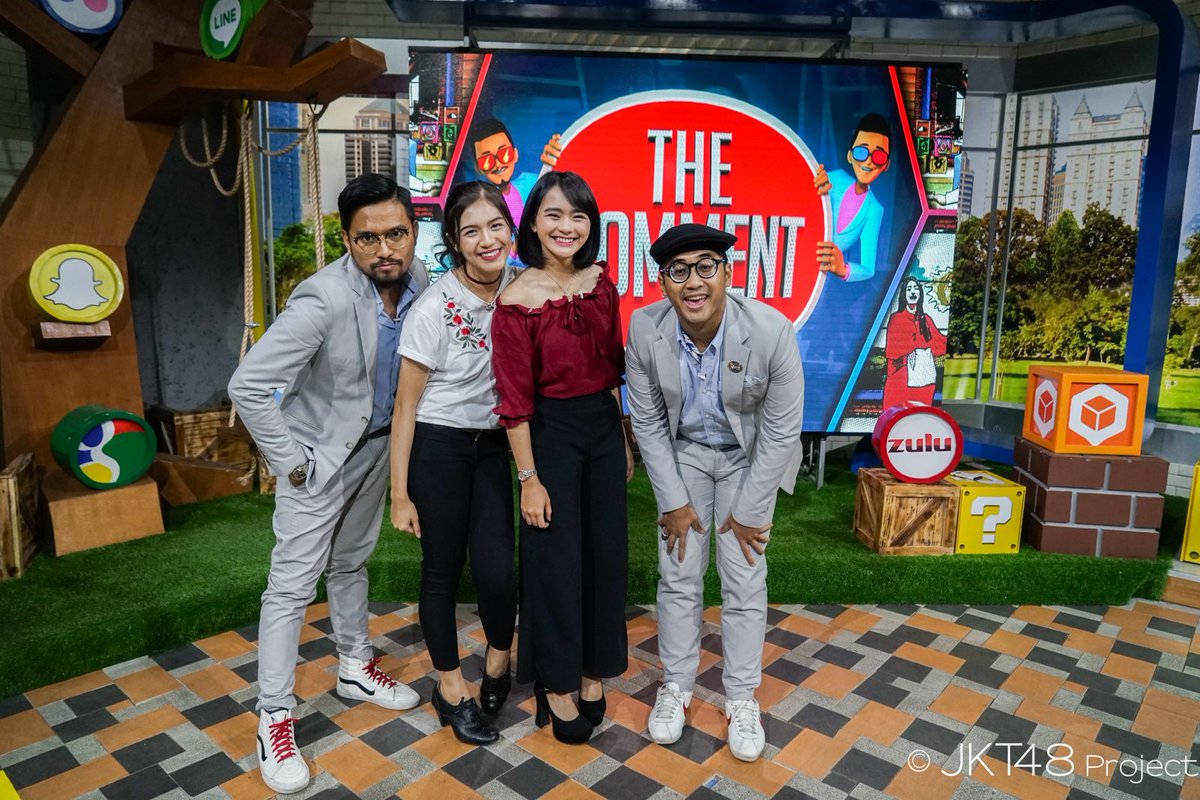 atie_zee's tweet photo. “@officialJKT48: Terima kasih sudah nonton serunya @TheComment_NET hari ini! #JKT48TheComment https://t.co/5Ve7KePfXa”