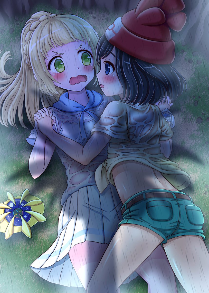 ぶるば No Twitter ナッシーアイランドでのリーリエのイベントが好きで 約1年前にこんな感じのを描きました なお Usumでは W