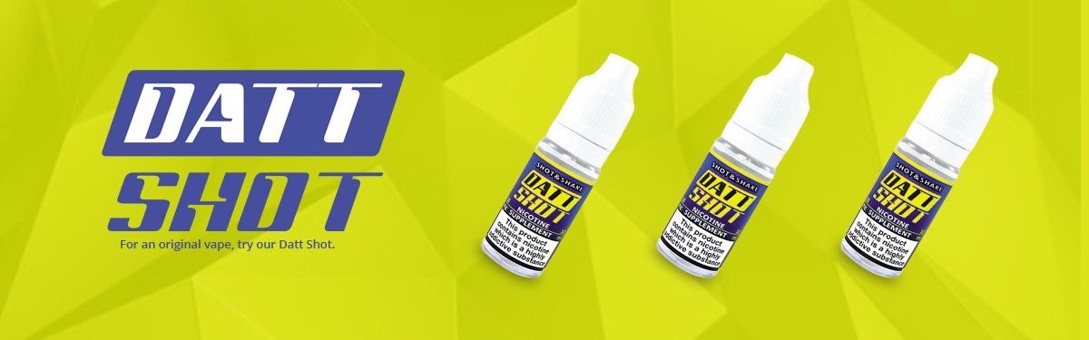 Datt Shott - The ONLY Nic shot you need!

Now Available:
vapeloungebasildon.co.uk