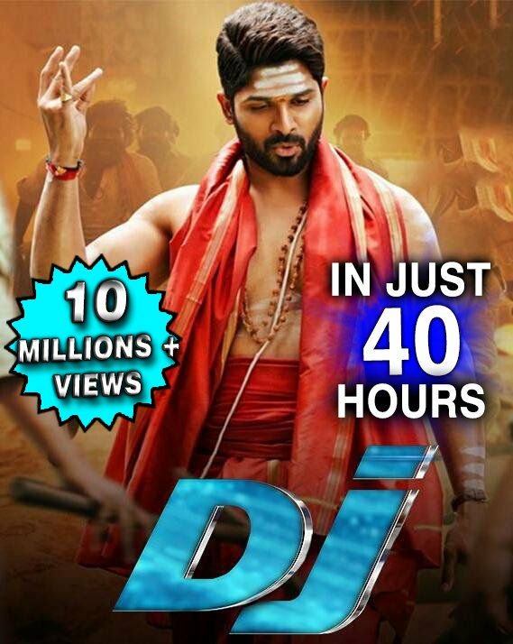 movieclickz's tweet photo. astest 10 Million Views For #DuvvadaJagannadham Dubbed Hindi Version In Less Than 40 Hours @AlluArjun @harish2you @hegdepooja @ThisIsDSP 

#DJHindiStormOnYoutube 👌 https://t.co/A7QEsovihS