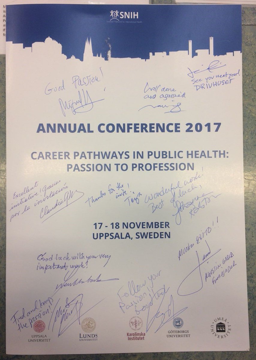 Swedish Network for International Health (SNIH) tweet media