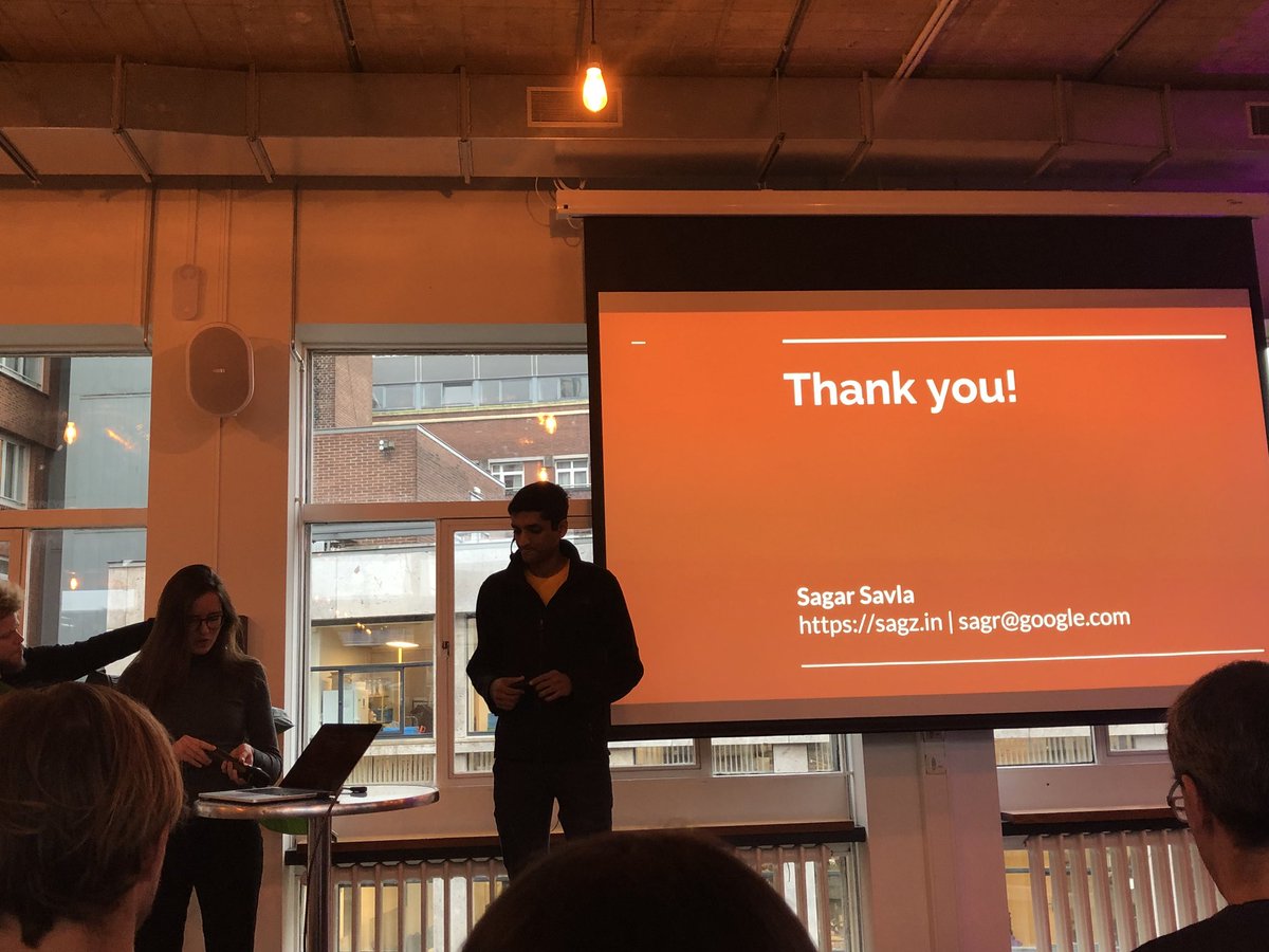grimabe's tweet photo. Interesting talk from @sagz on #MachineLearning @TQams https://t.co/vUIwQ1m5TP